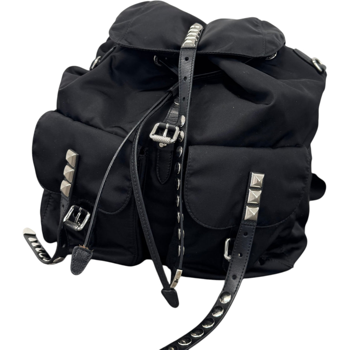 Women's New Vela Studded Backpack Black - Photo 5