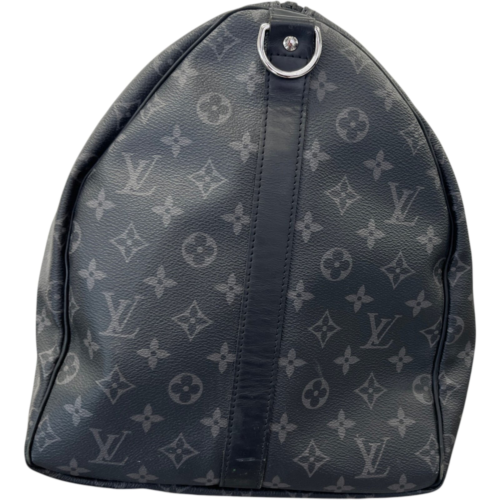 Men's Monogram Eclipse Keepall 55 Bag Black - Photo 7