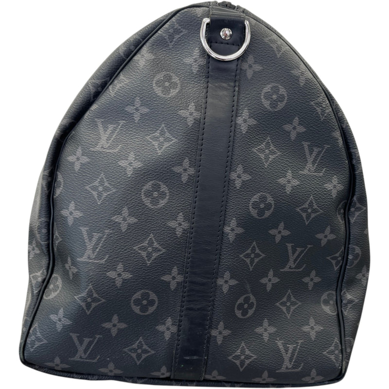 Men's Monogram Eclipse Keepall 55 Bag Black