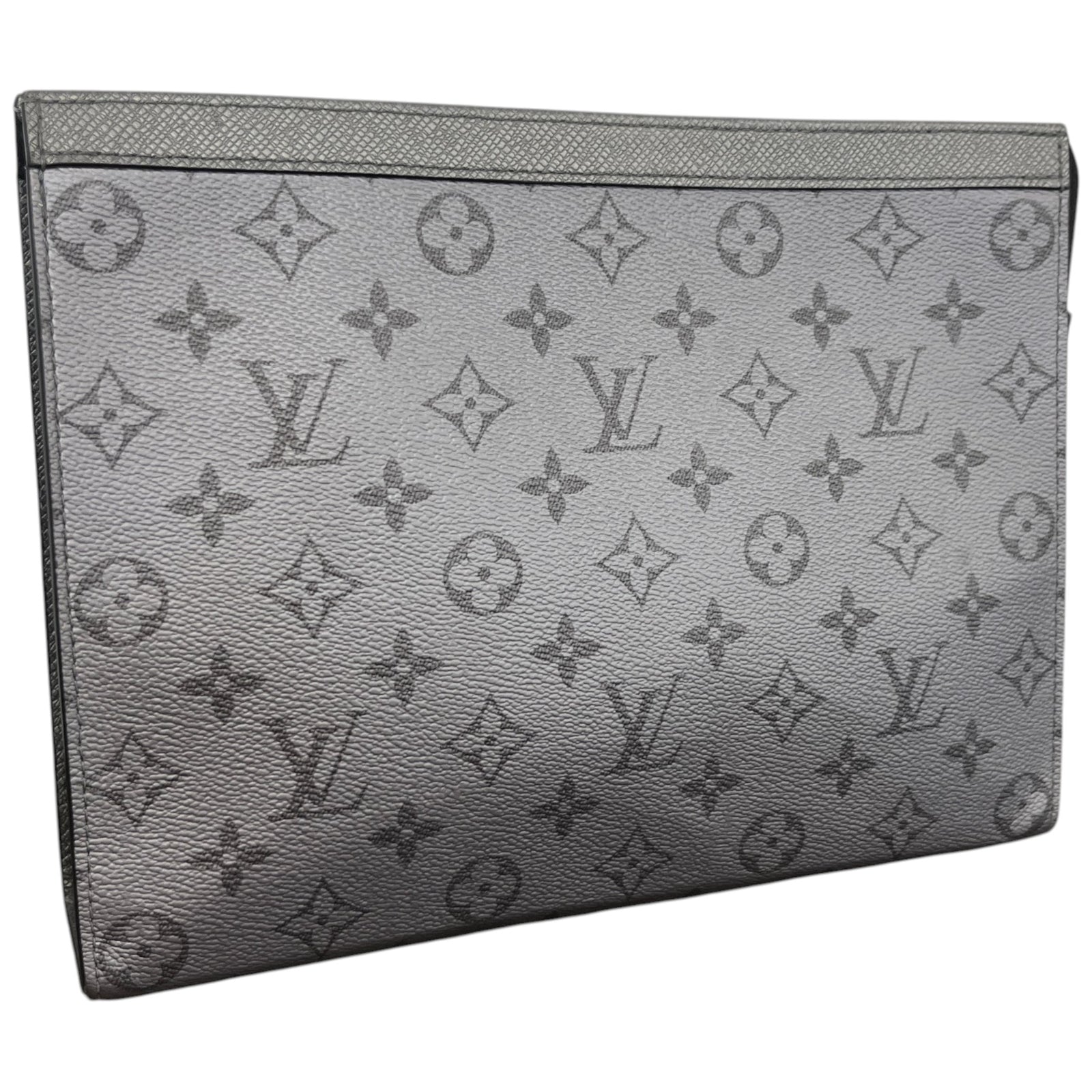Men's Monogram Eclipse Pochette Voyage MM Messenger Bag Grey - Photo 3