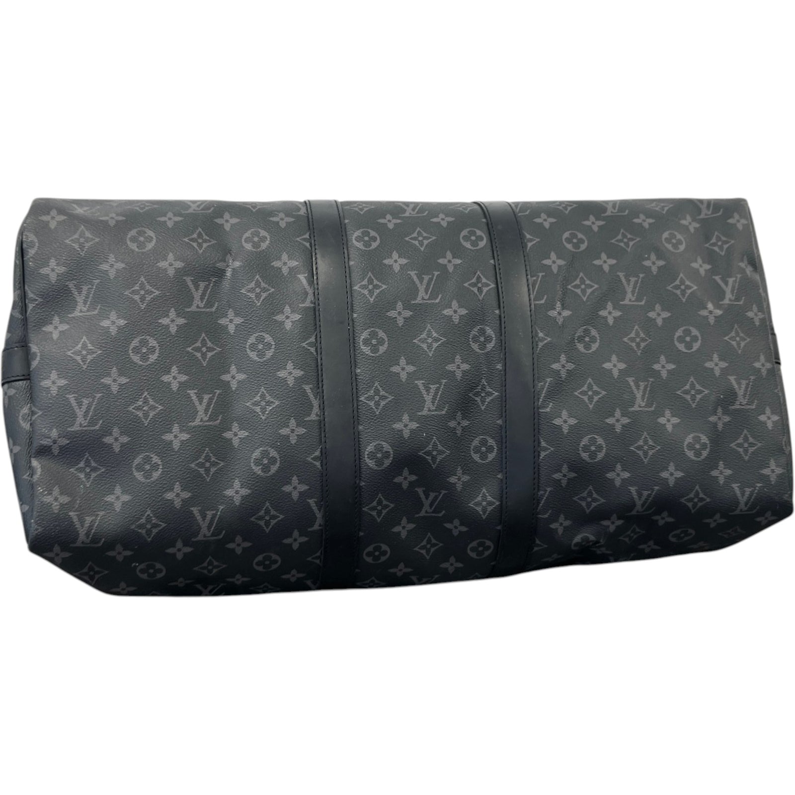 Men's Monogram Eclipse Keepall 55 Bag Black - Photo 11