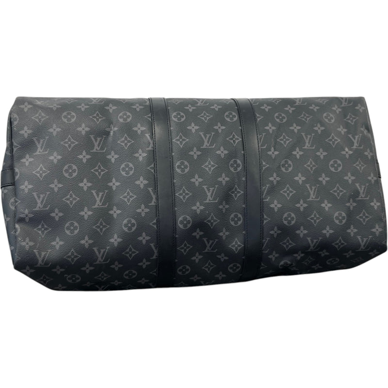 Men's Monogram Eclipse Keepall 55 Bag Black