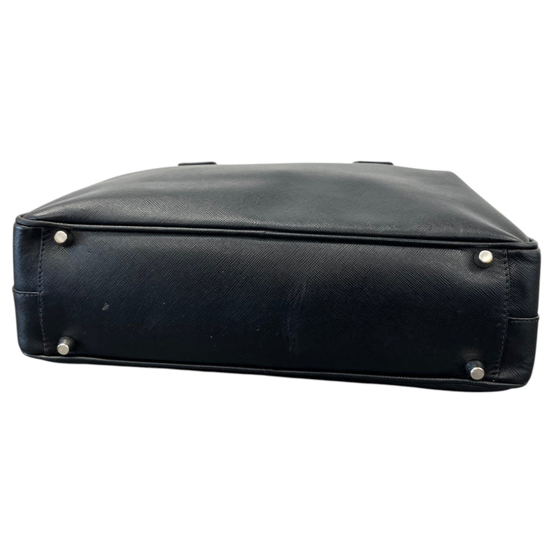 Women's Saffiano Bauletto Handbag Black
