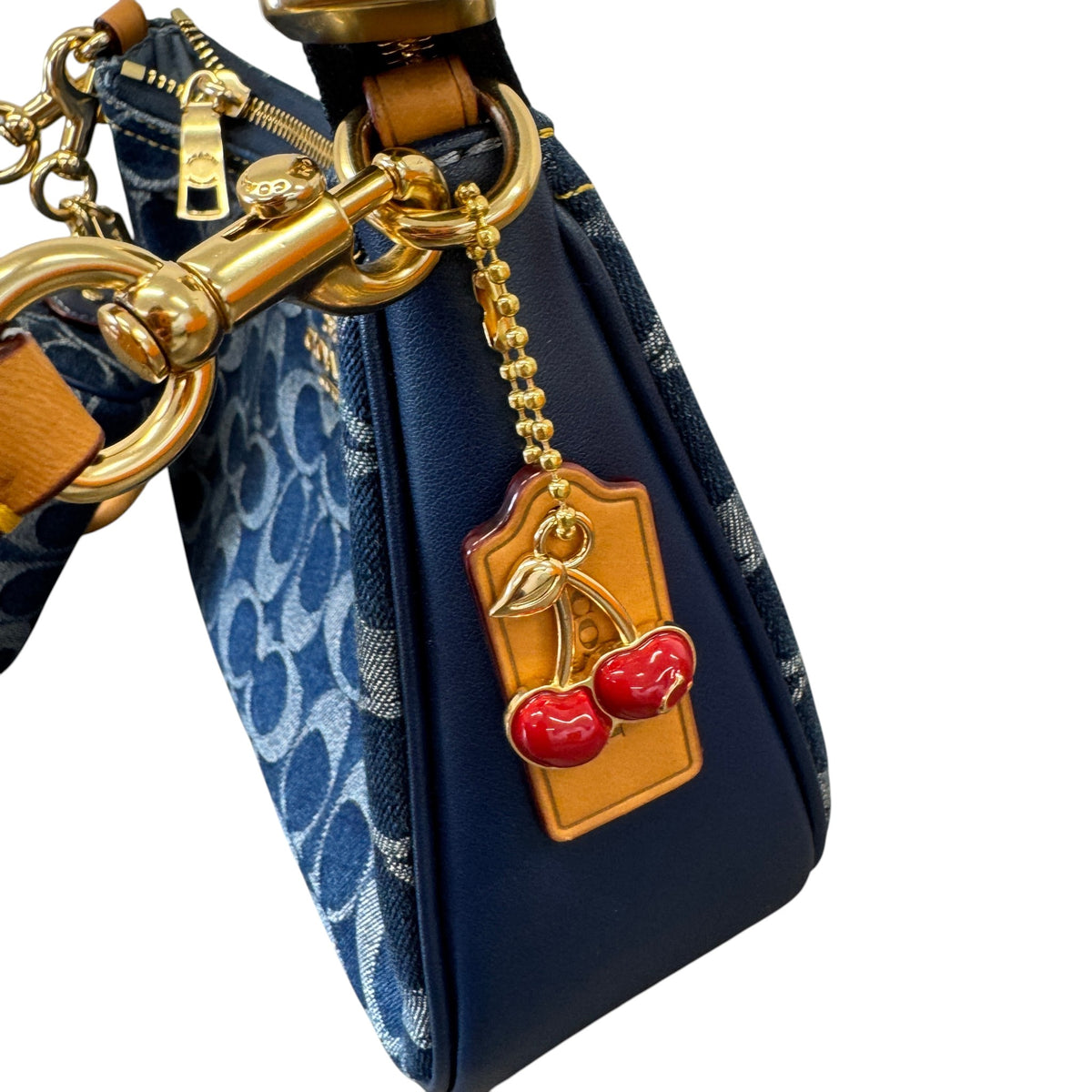 Women's Teri Shoulder Handbag Navy - Photo 11
