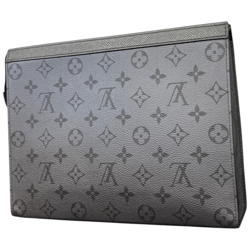 Men's Monogram Eclipse Pochette Voyage MM Messenger Bag Grey