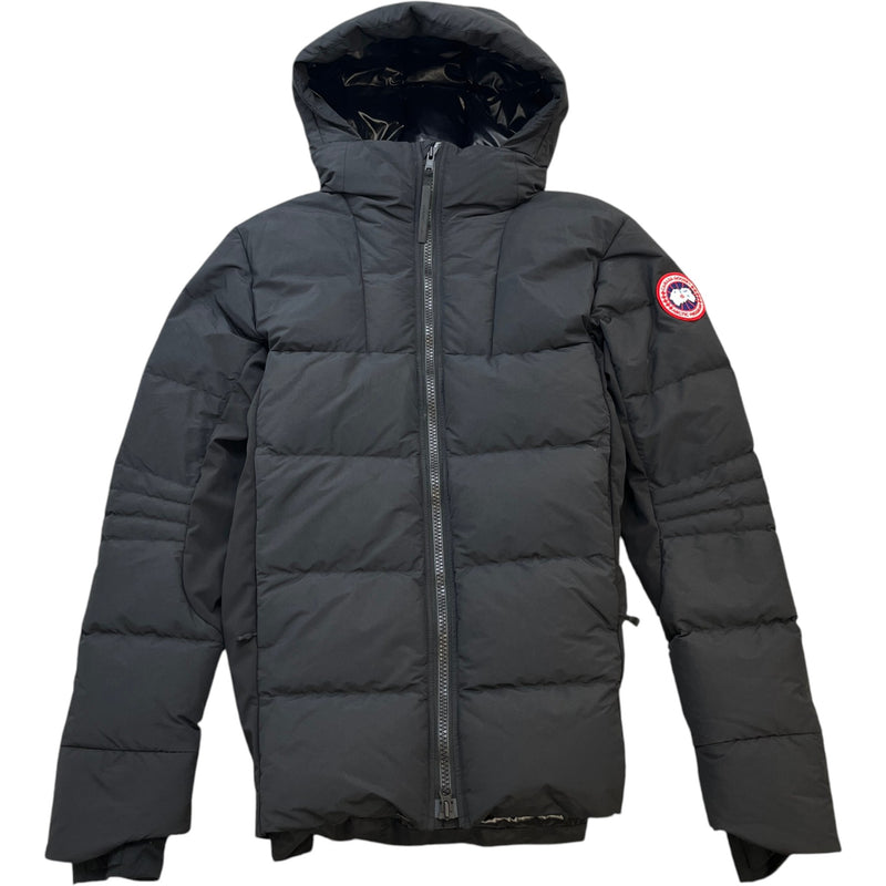 Men's Hybridge Puffer Down Jacket Black Size M
