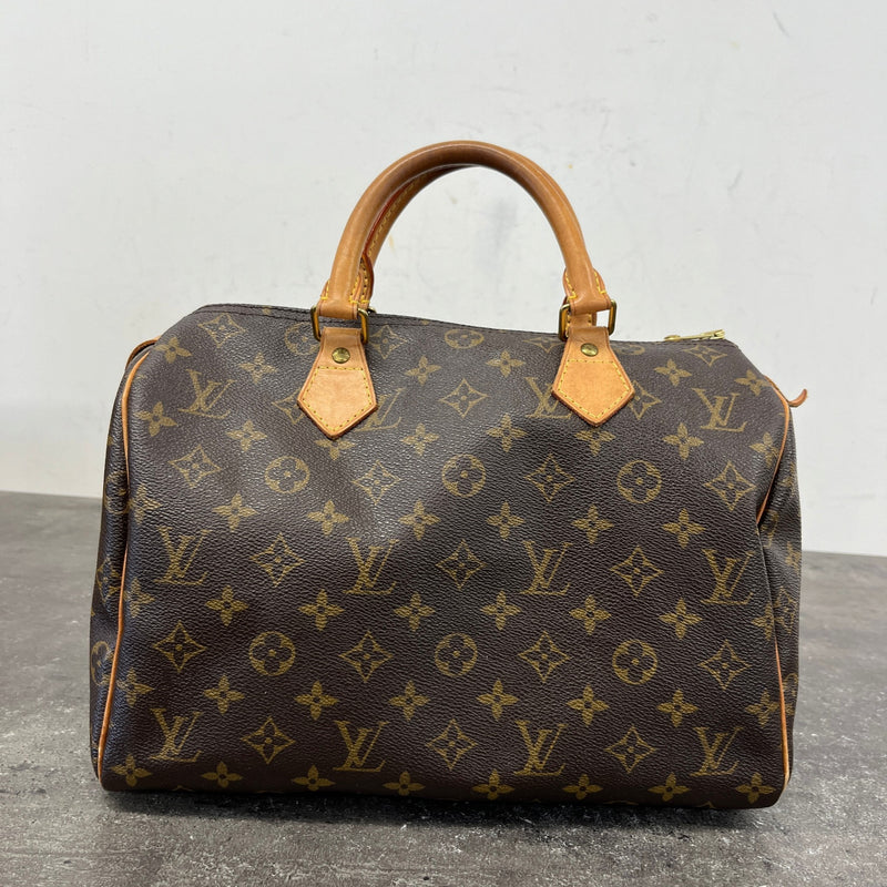Women's Monogram Speedy 30 Handbag Brown
