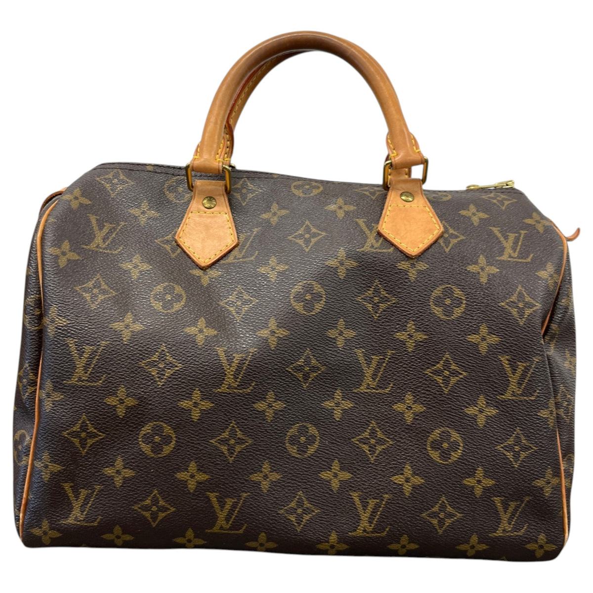 Women's Monogram Speedy 30 Handbag Brown - Photo 1