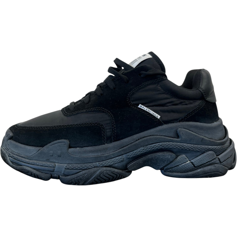 Men's Triple S Low Trainers Black Size EU 42 / UK 8