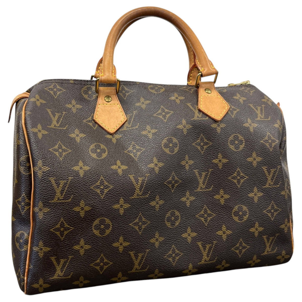 Women's Monogram Speedy 30 Handbag Brown - Photo 4