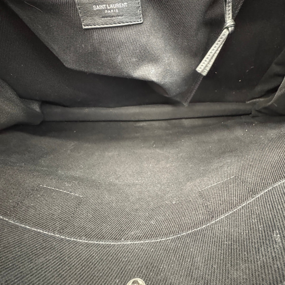 Women's Rive Gauche Tote Handbag Black - Photo 14