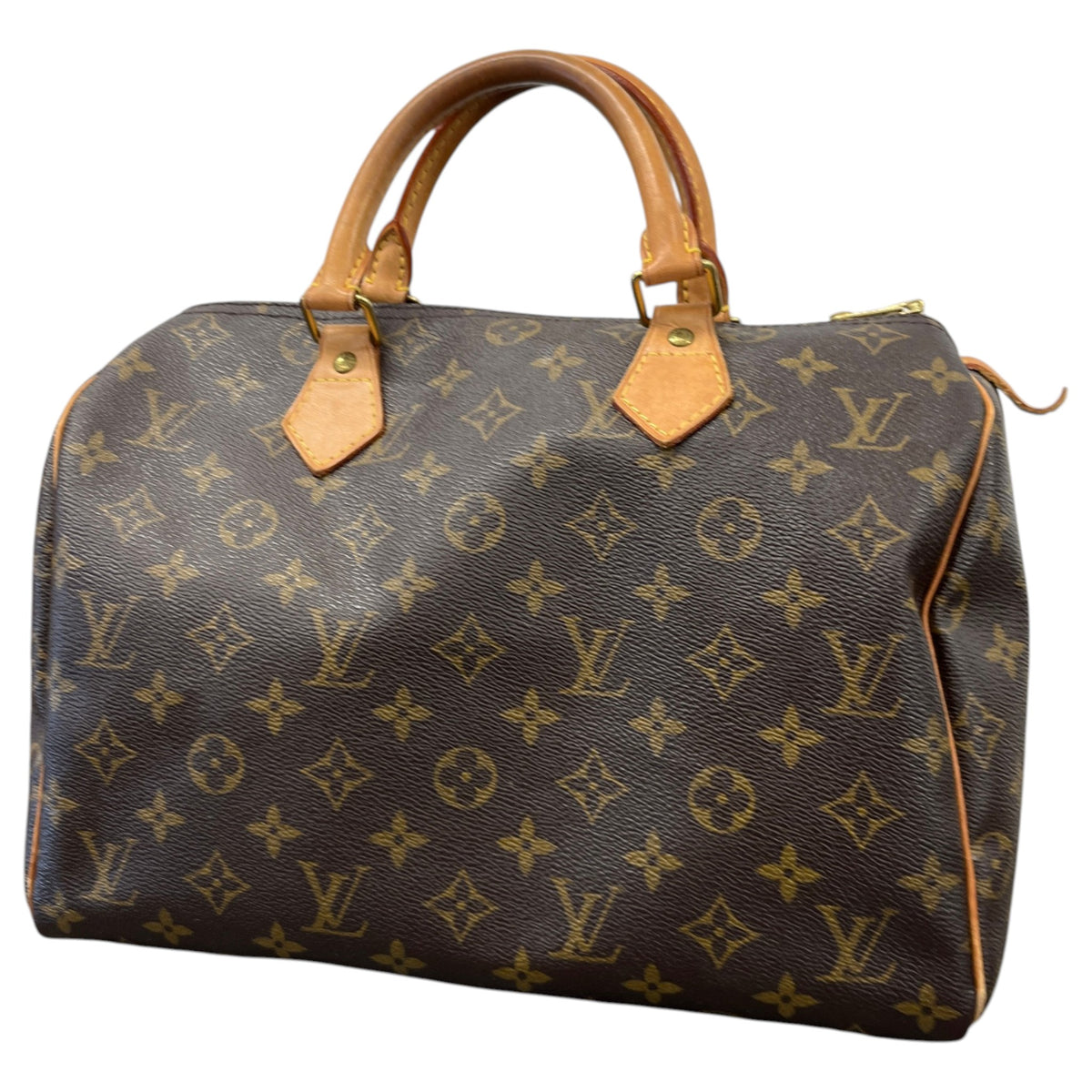 Women's Monogram Speedy 30 Handbag Brown - Photo 5