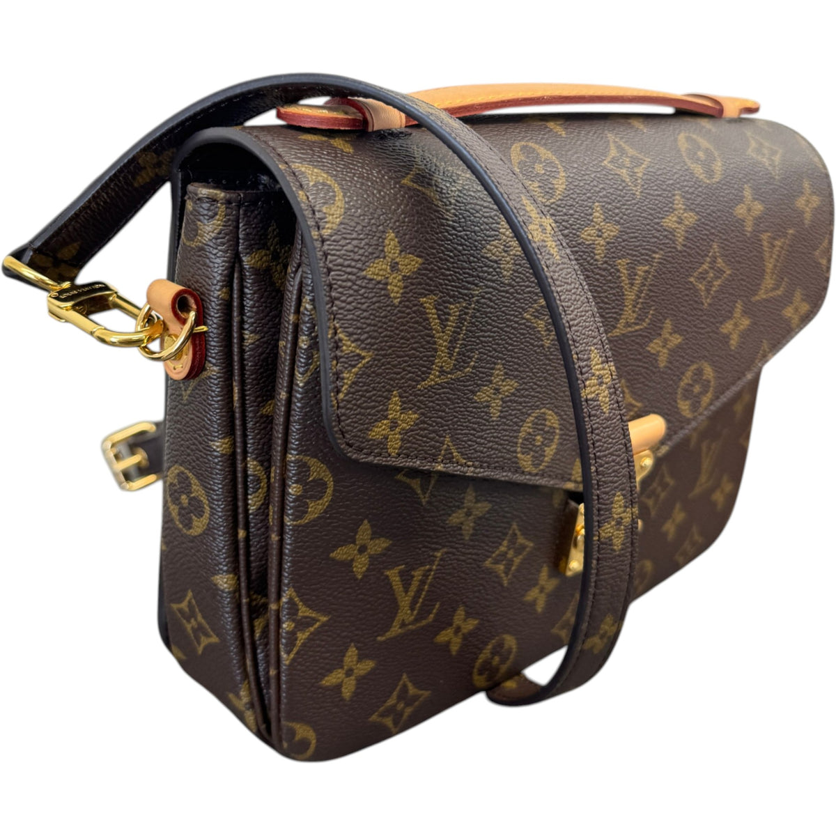 Women's Monogram Pochette Métis Handbag Brown - Photo 6