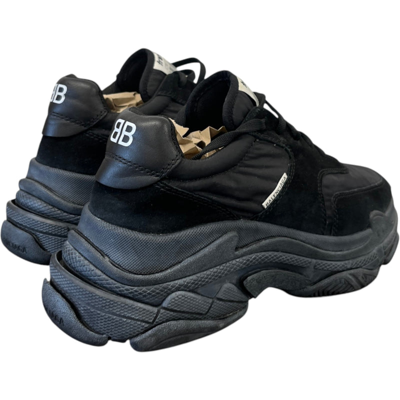 Men's Triple S Low Trainers Black Size EU 42 / UK 8