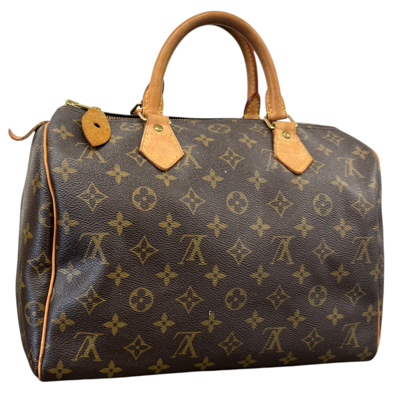 Women's Monogram Speedy 30 Handbag Brown