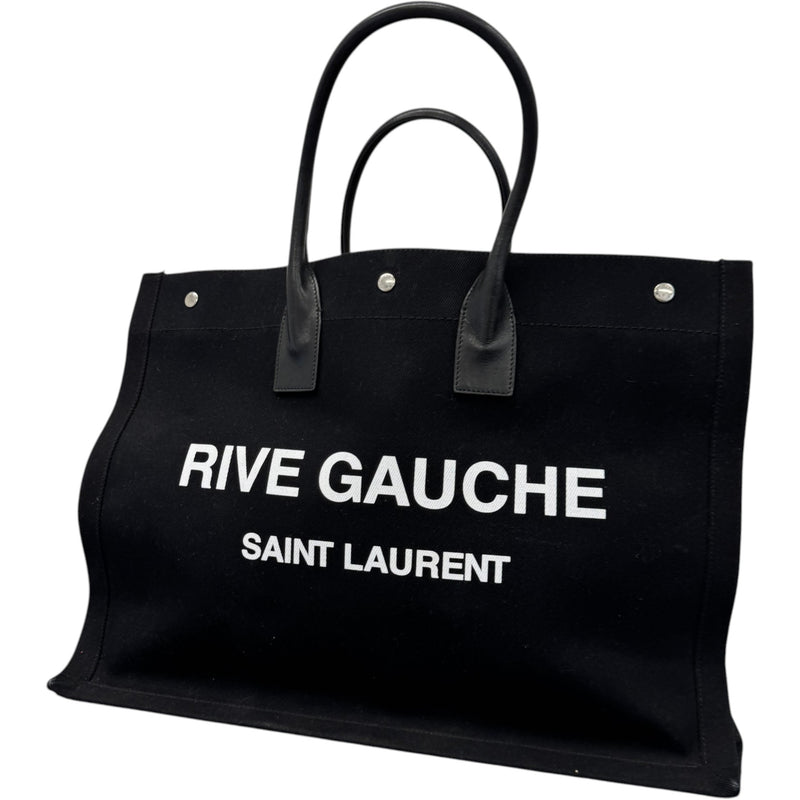 Women's Rive Gauche Tote Handbag Black
