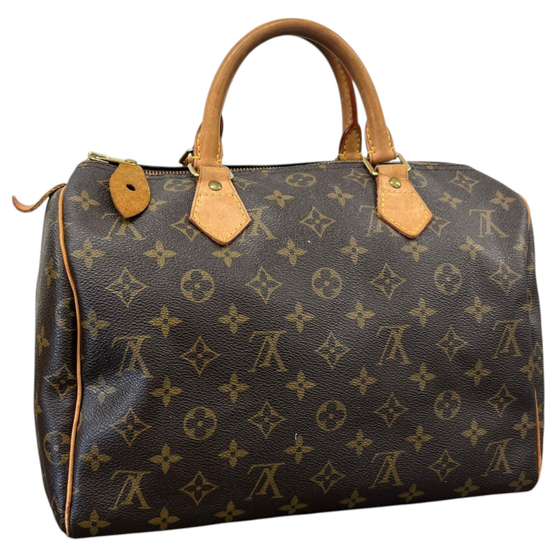 Women's Monogram Speedy 30 Handbag Brown