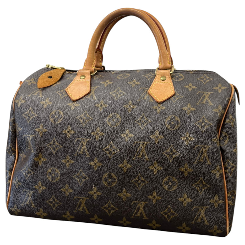 Women's Monogram Speedy 30 Handbag Brown