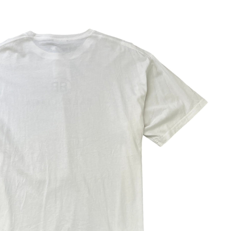 Men's Logo Print T-Shirt White Size S