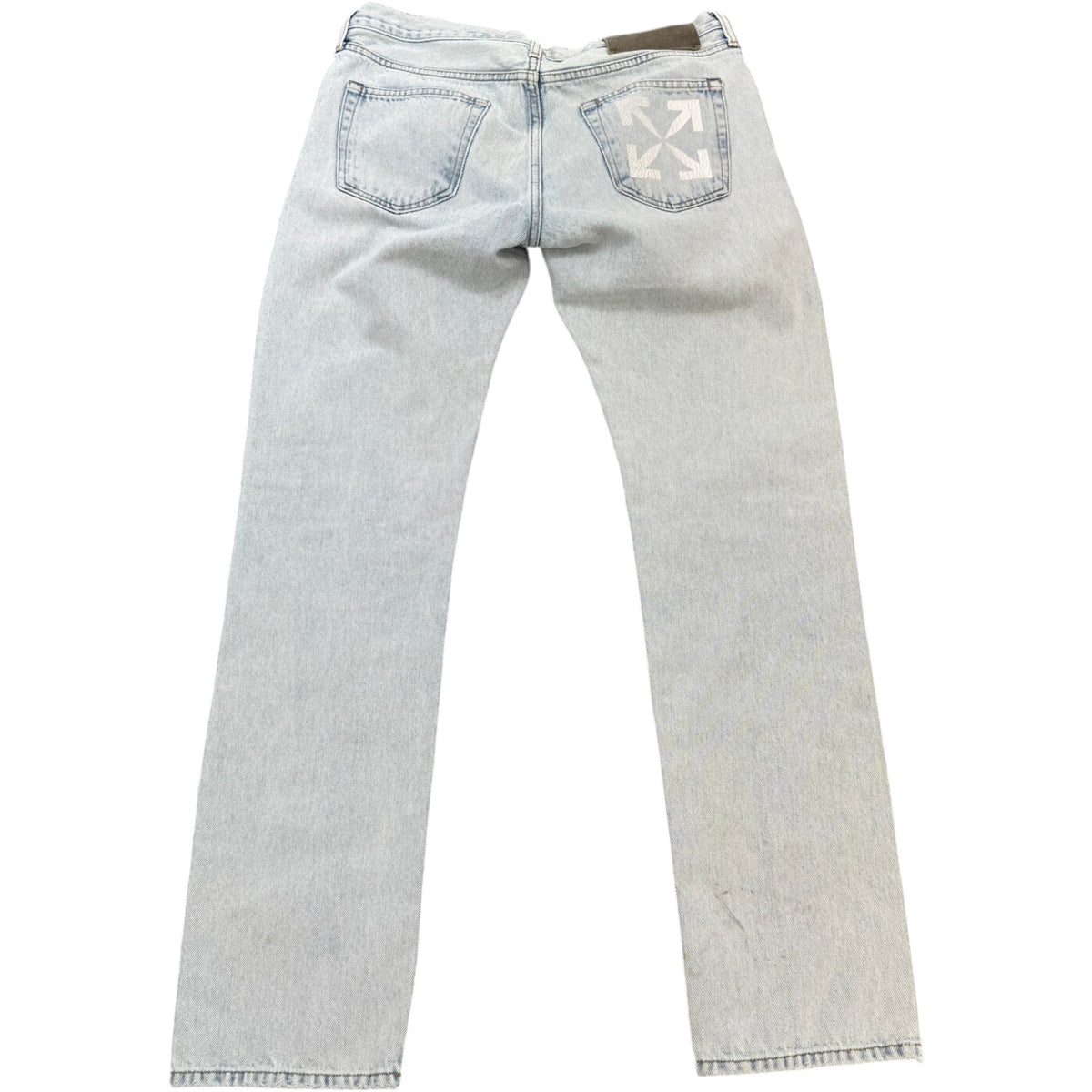 Men's Arrow Logo Jeans Blue Size M / W32 - Photo 2