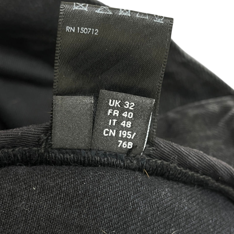 Men's M65 Cargo Jeans Black Size M / W32