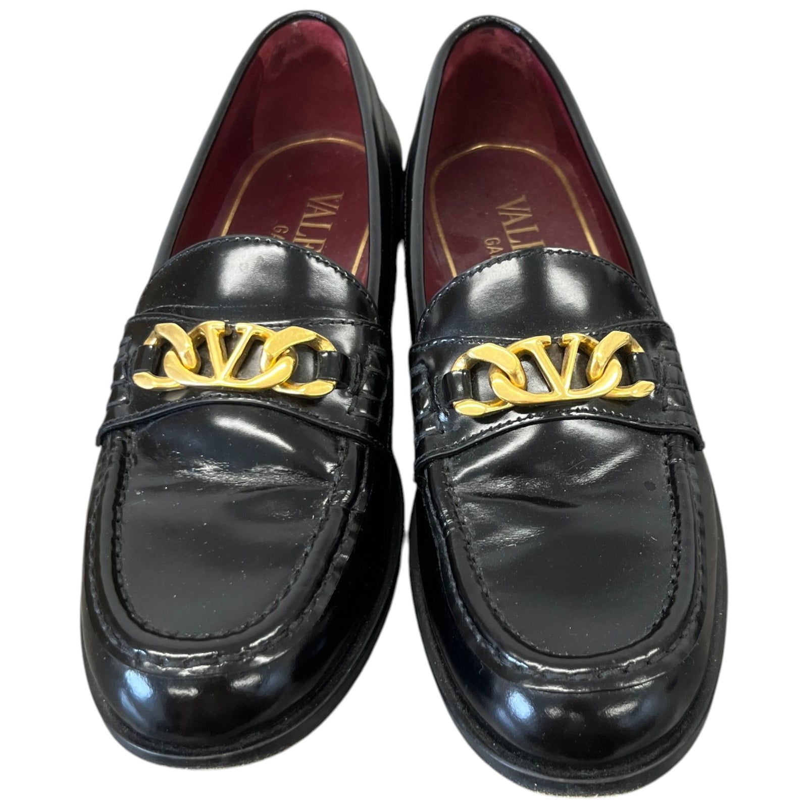 Women's VLogo Loafers Black Size UK 3.5 / EU 36.5 - Photo 6