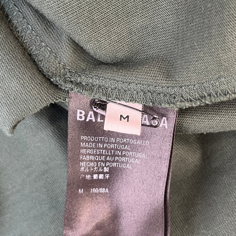 Men's Caps Rip T-Shirt Green Size M