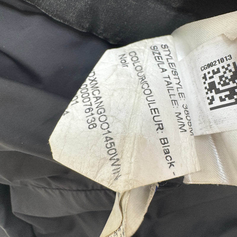 Men's Wyndham Parka Fur Down Jacket Black Size M