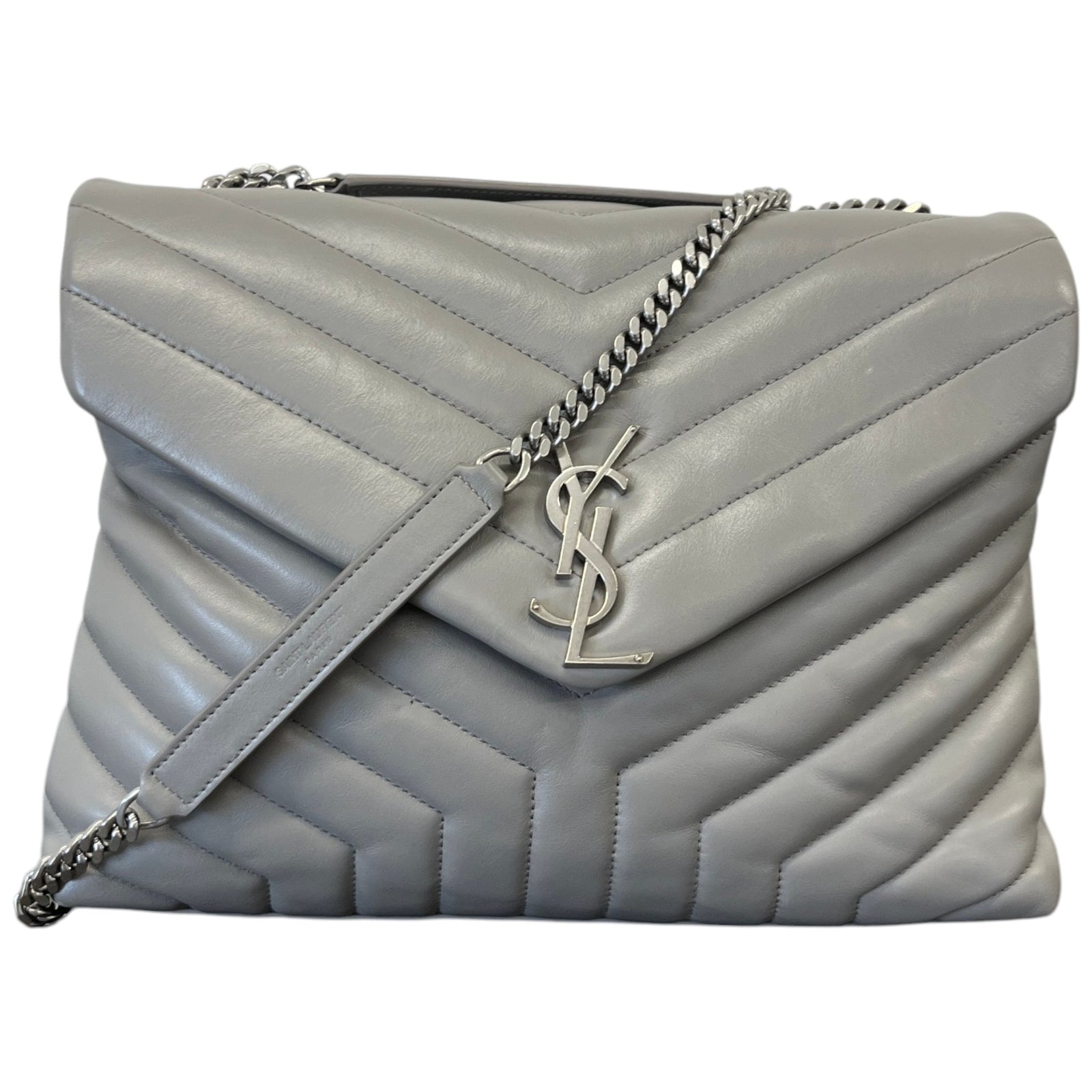 Women's Medium Loulou Handbag Grey - Photo 1