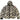 Men's Crofton Down Jacket Khaki Size XL