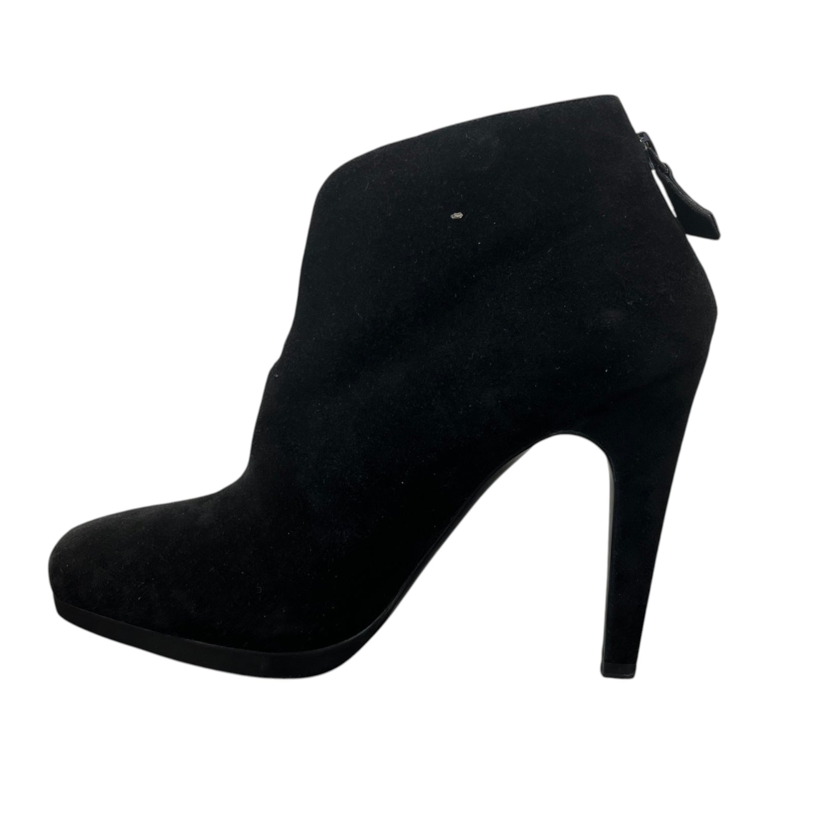 Women's Suede Heels Black Size EU 37 / UK 4 - Photo 2