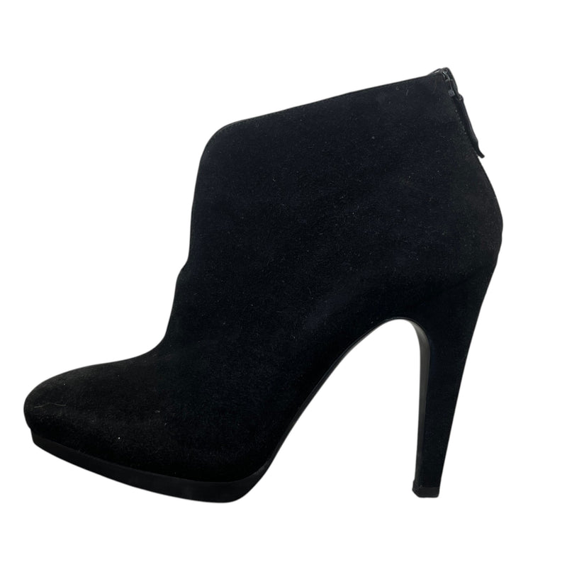 Women's Suede Heels Black Size EU 37 / UK 4