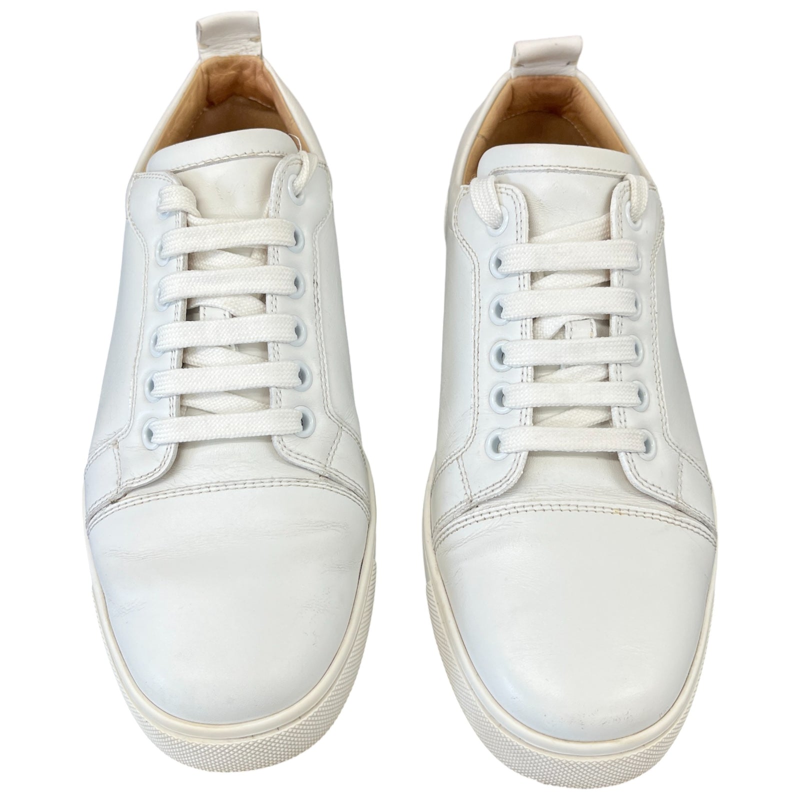 Women's Louis Junior Flat Low Trainers White Size EU 36 / UK 3 - Photo 6