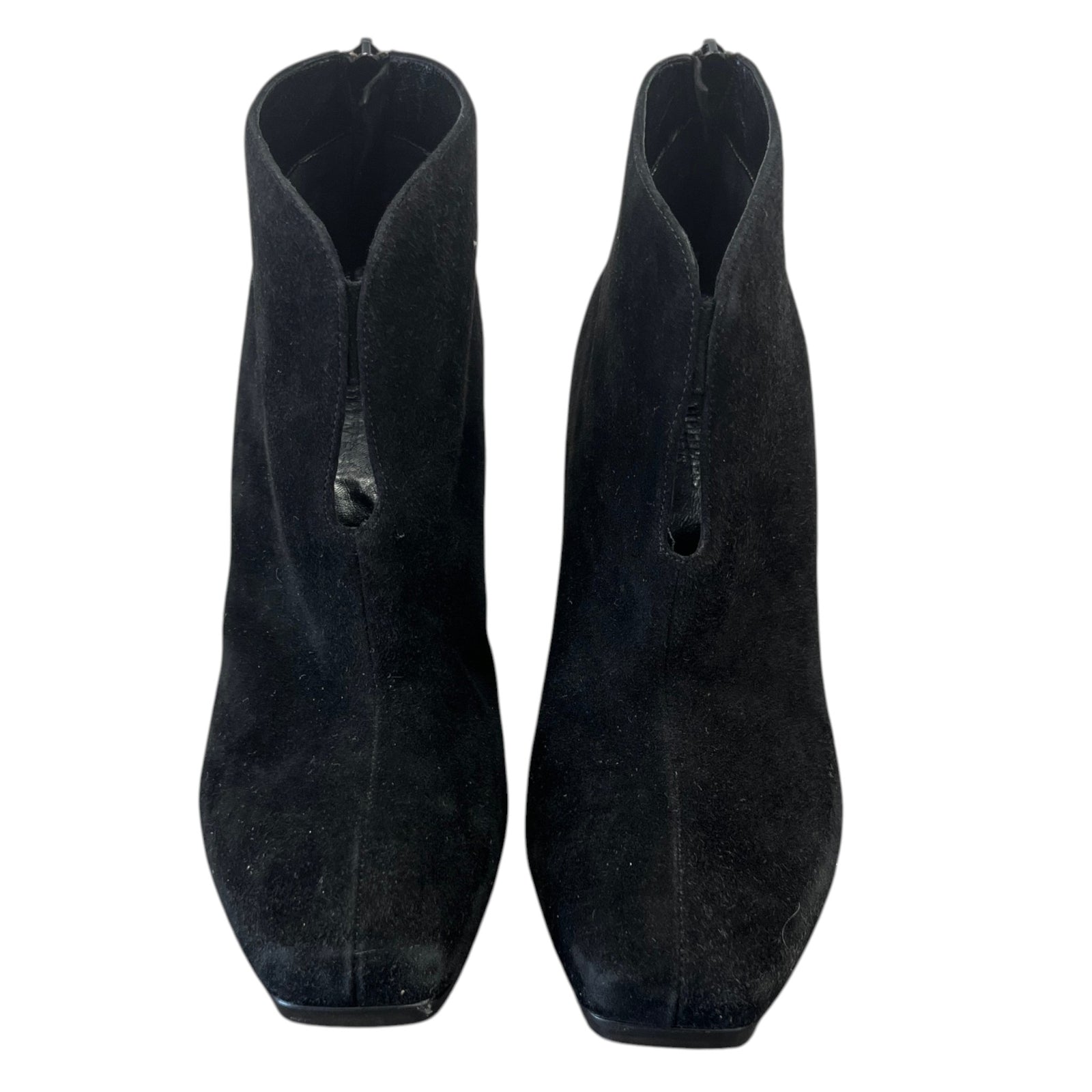 Women's Suede Heels Black Size EU 37 / UK 4 - Photo 6