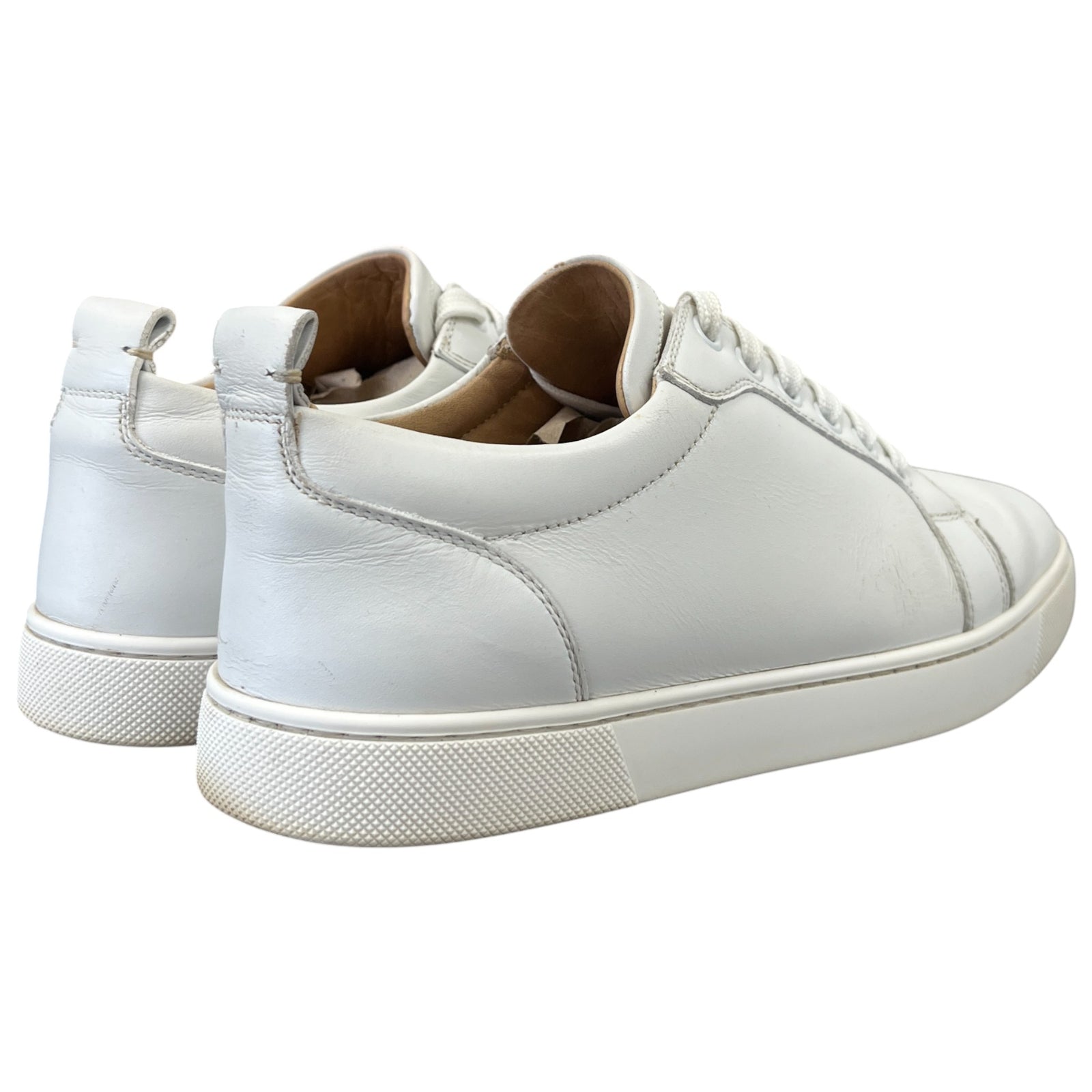 Women's Louis Junior Flat Low Trainers White Size EU 36 / UK 3 - Photo 9