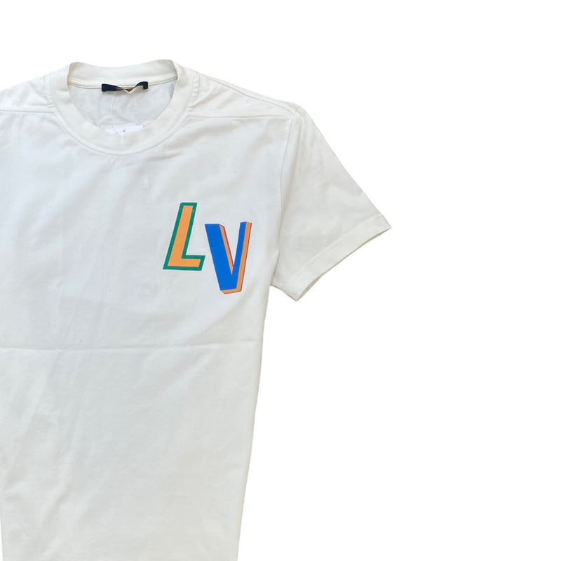 Men's X NBA Basketball T-Shirt White Size S