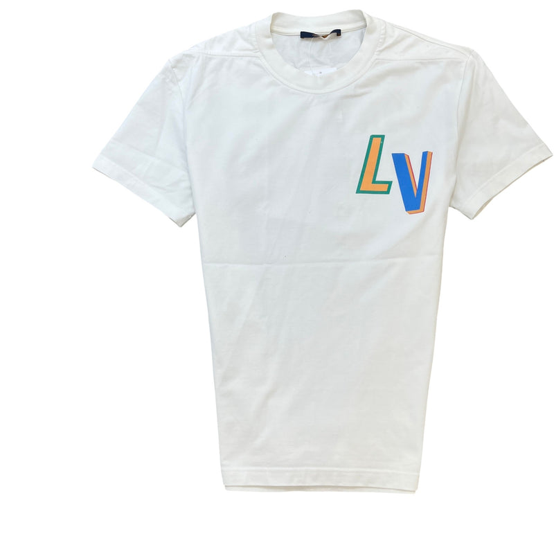 Men's X NBA Basketball T-Shirt White Size S