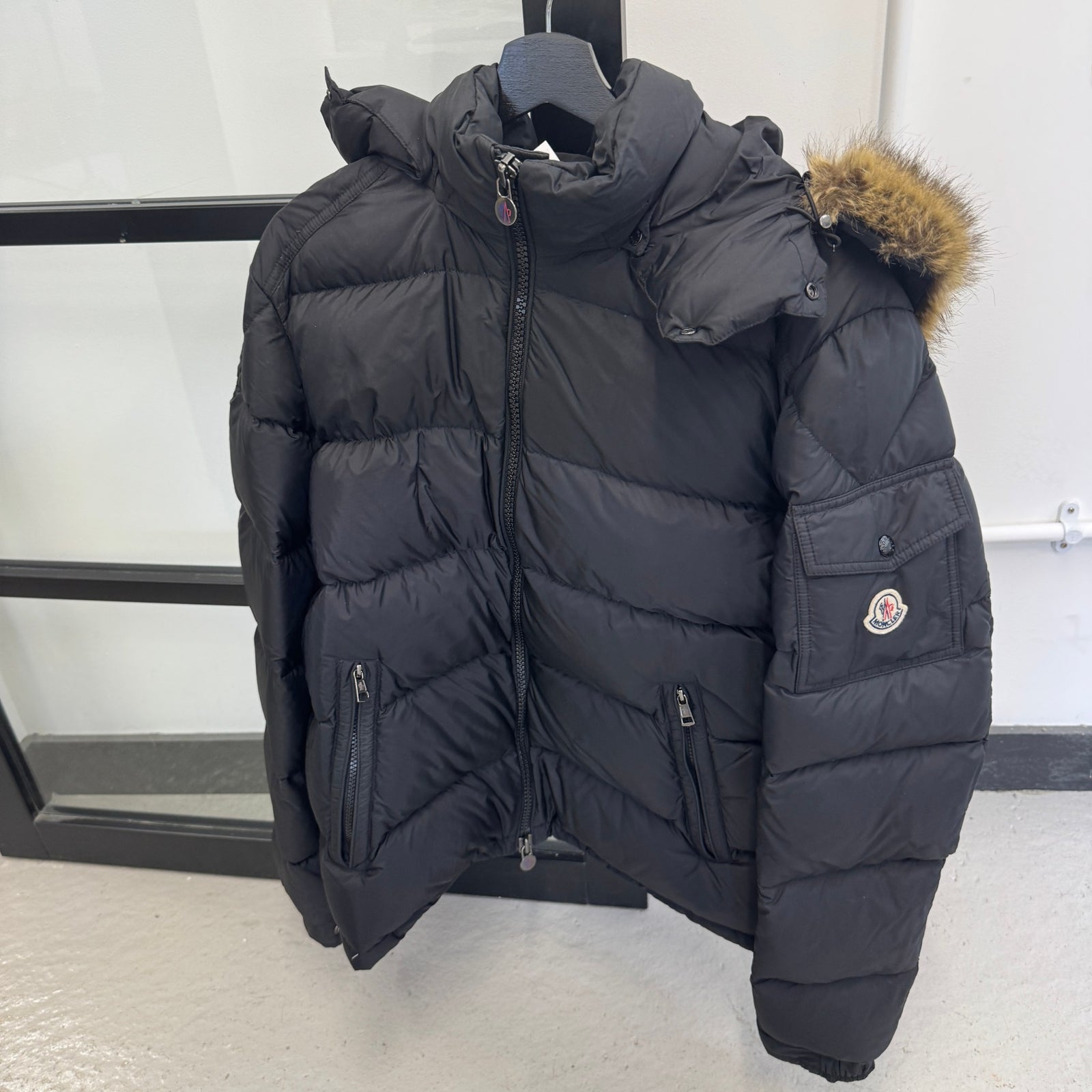 Men's Mayaf Down Jacket Black Size 4 / XL - Photo 7