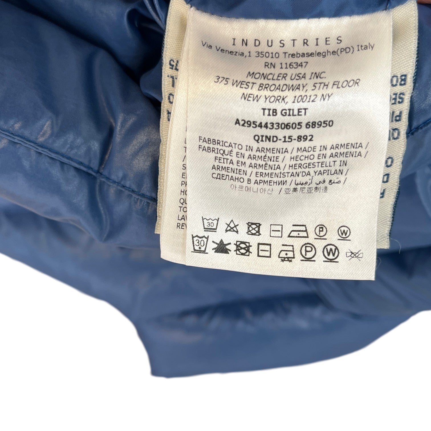 Men's Boys Age 14 Tibb Gilet Blue Size Age 14 - Photo 6