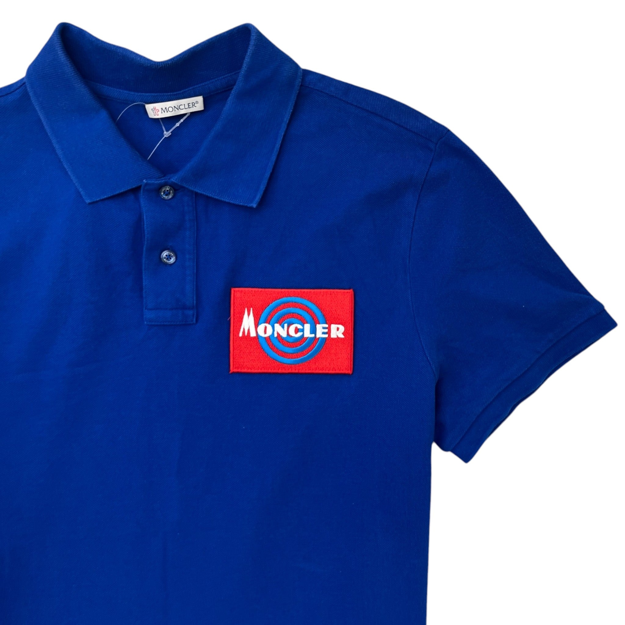 Men's Maglia Polo Shirt Blue Size L – Label Source