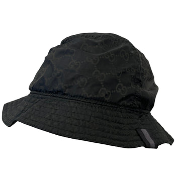 Men's GG Supreme Bucket Hat Black Size S