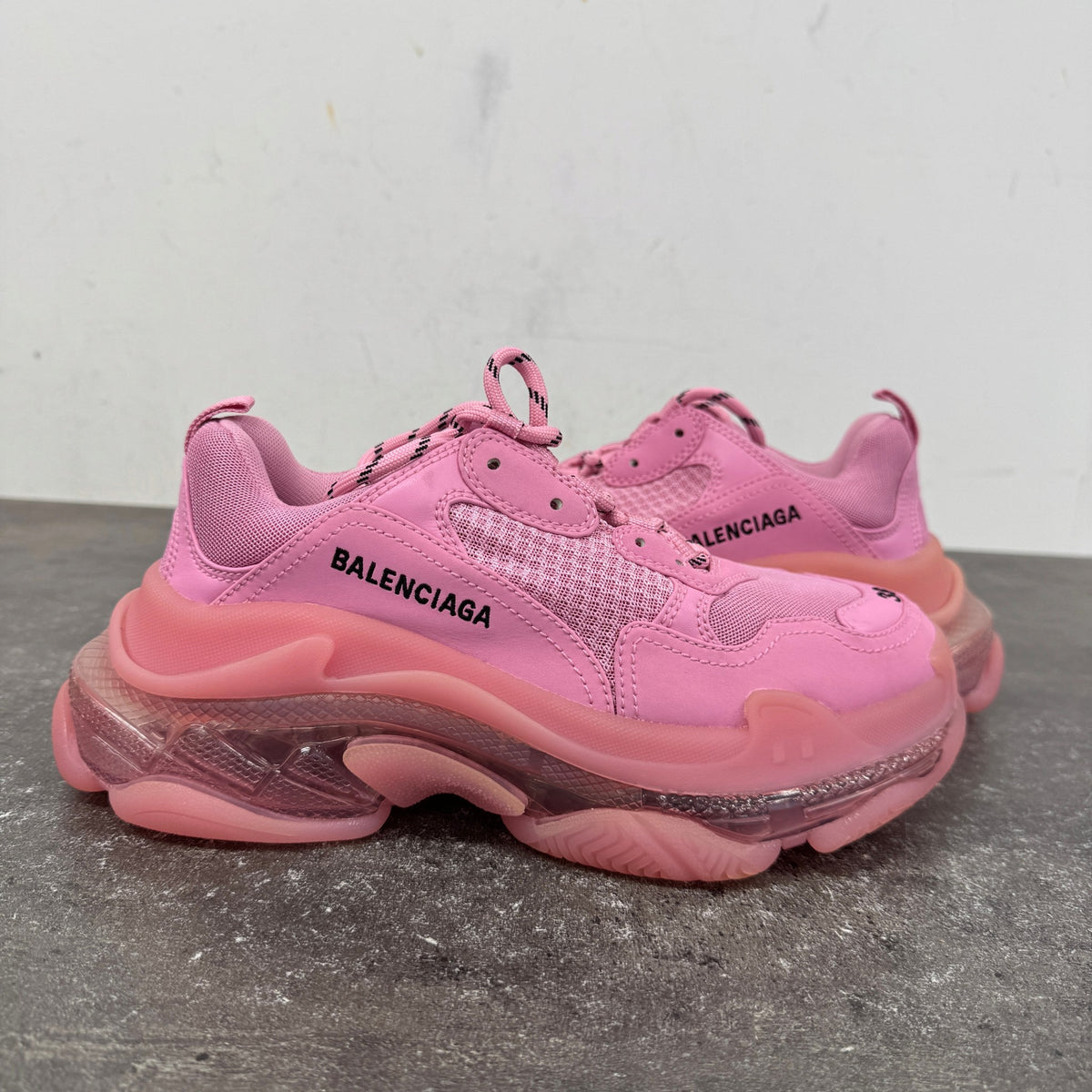 Women's Triple S Low Trainers Pink Size UK 5 / EU 38 - Photo 12