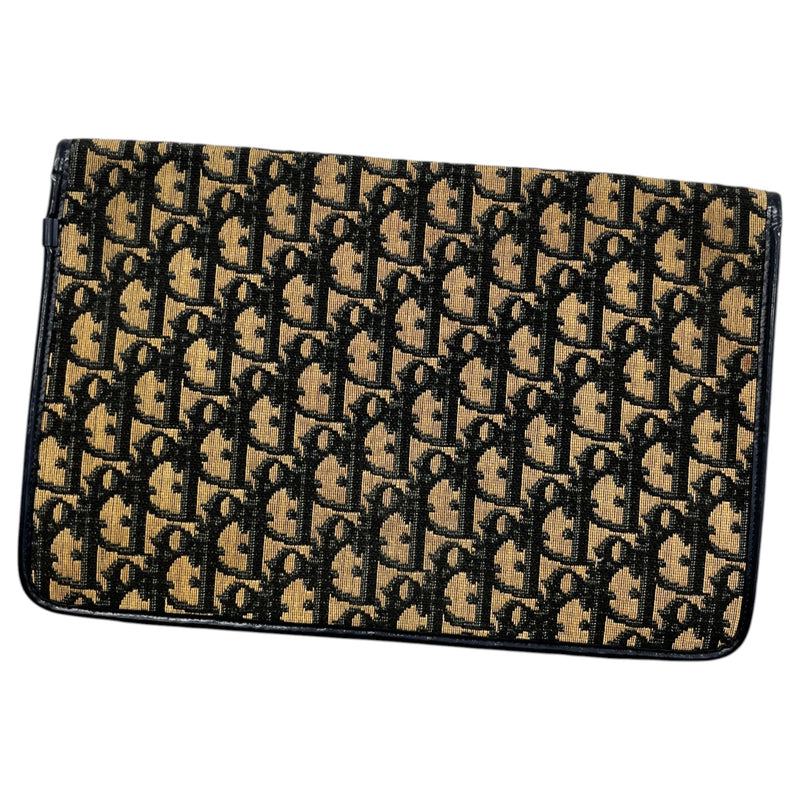 Women's Oblique Clutch Navy