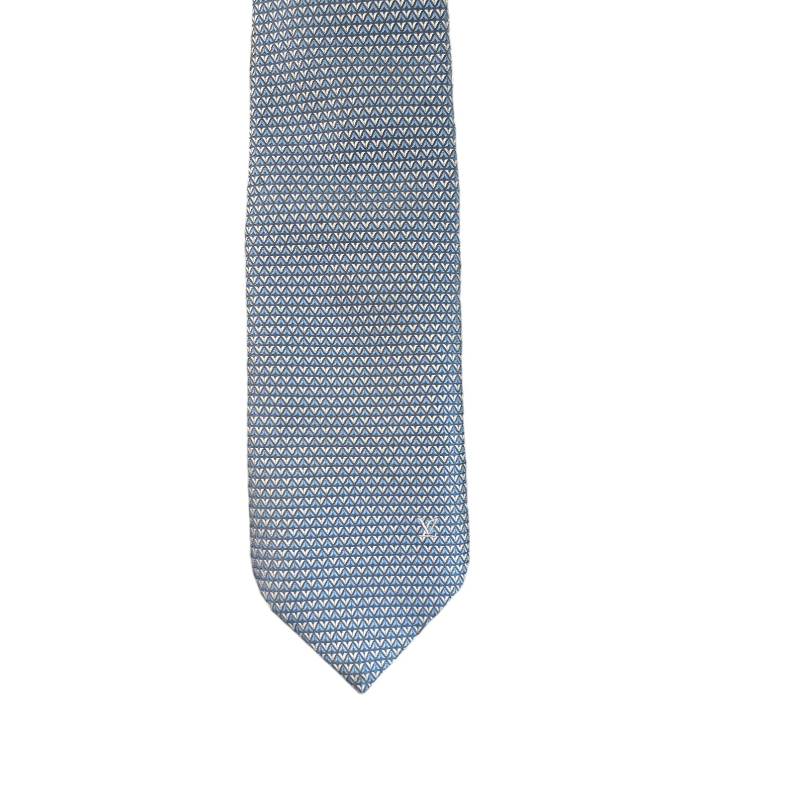 Men's Lv Tie Blue - Photo 4