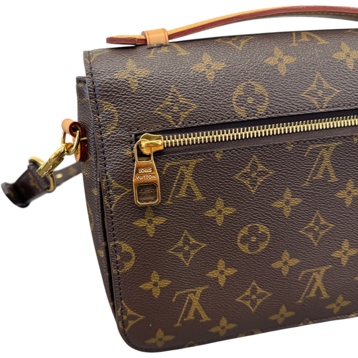 Women's Monogram Pochette Métis Handbag Brown - Photo 9