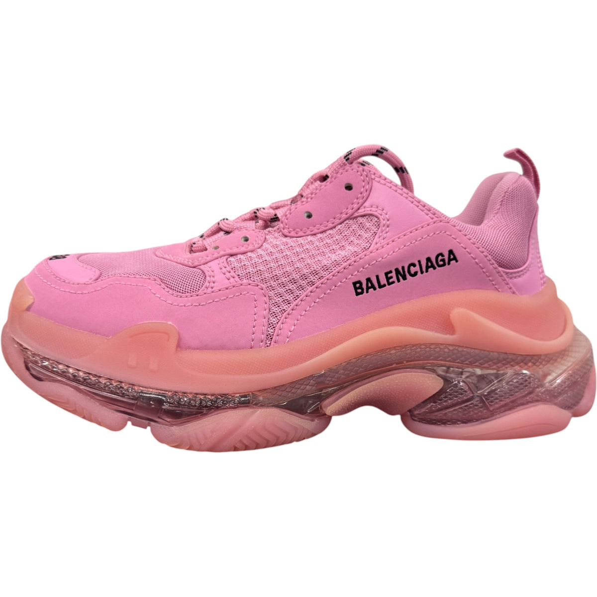Women's Triple S Low Trainers Pink Size UK 5 / EU 38 - Photo 5
