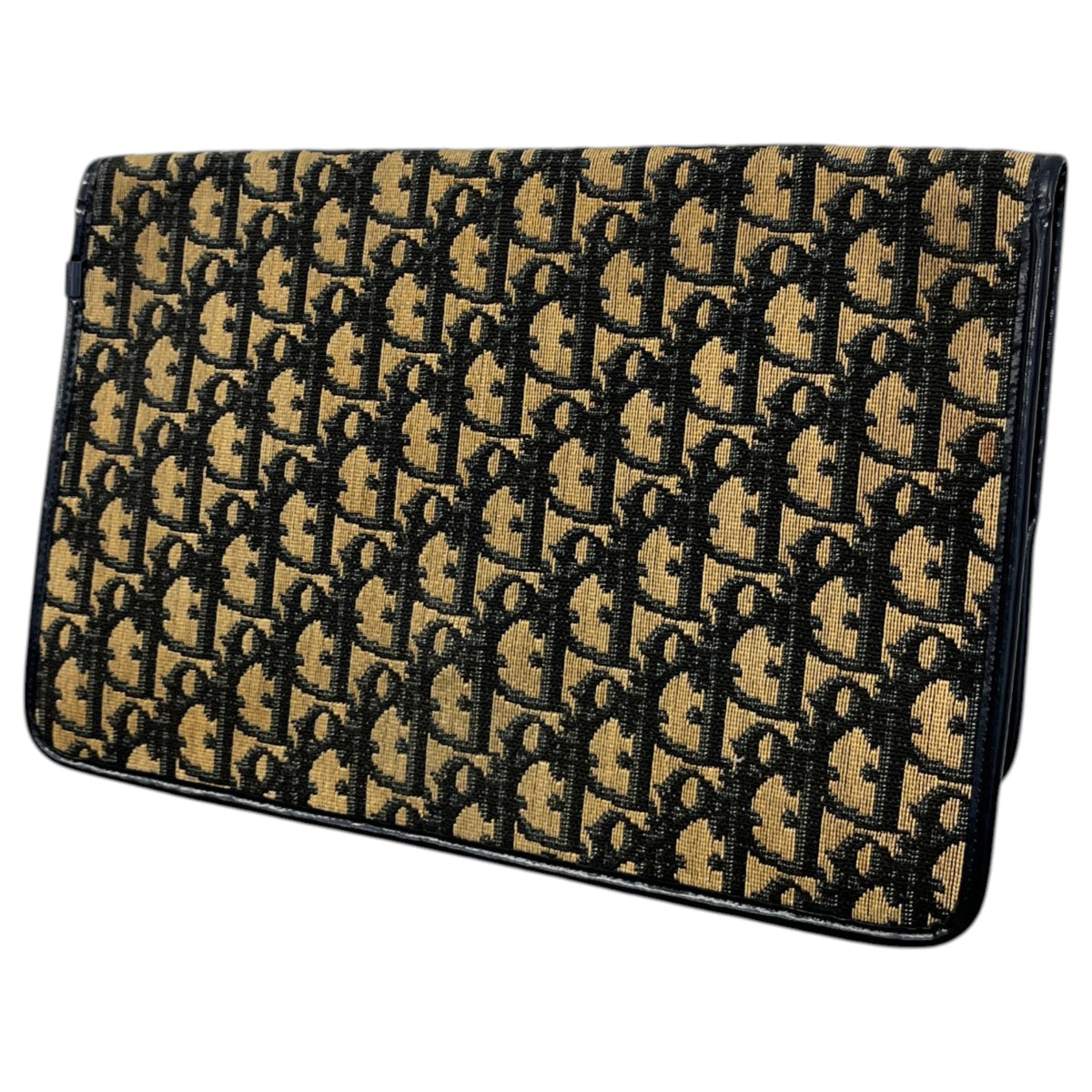 Women's Oblique Clutch Navy - Photo 7