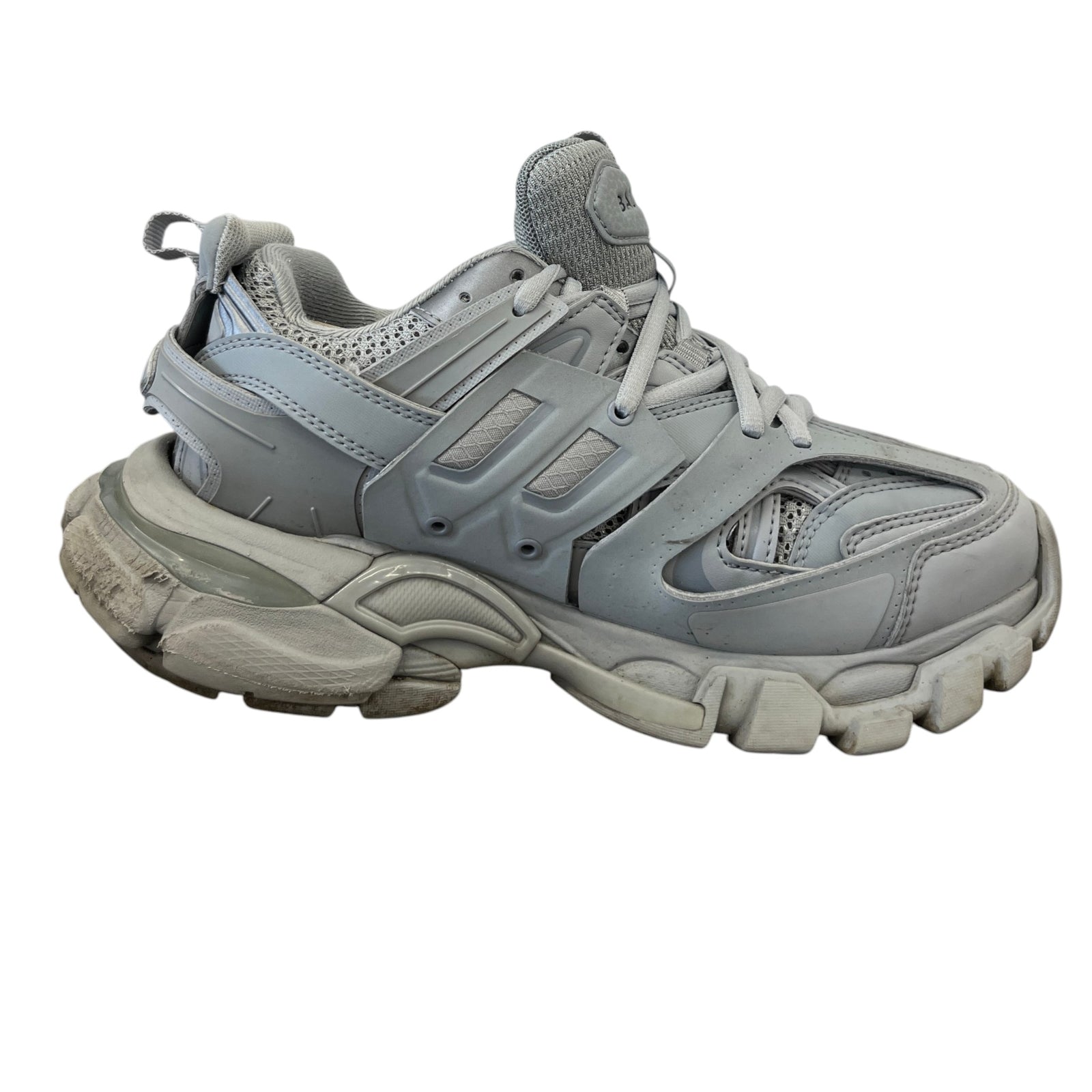Women's Track Low Trainers Grey Size EU 36 / UK 3 - Photo 4