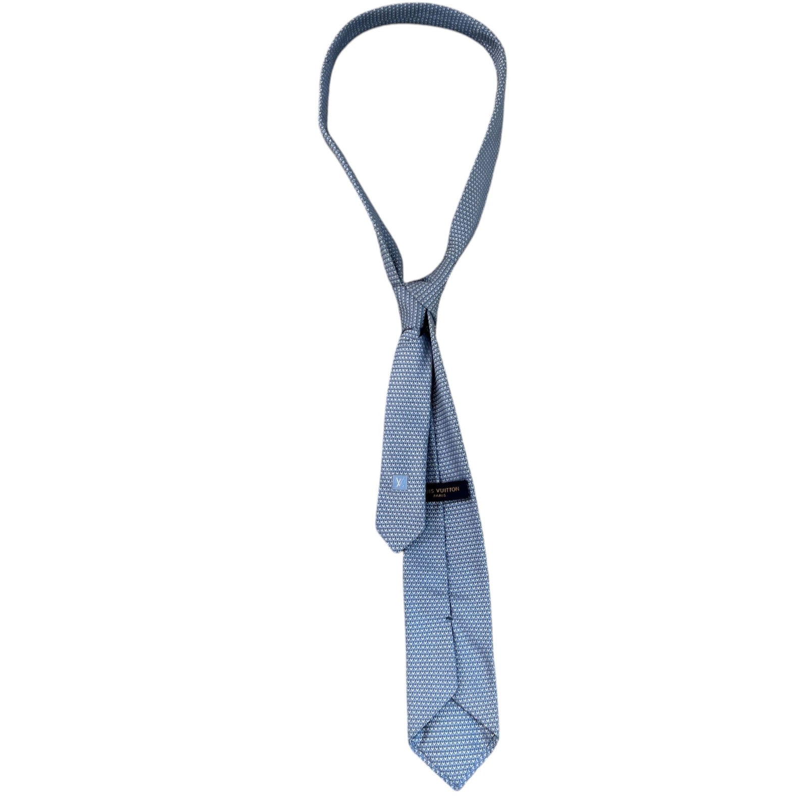 Men's Lv Tie Blue - Photo 3