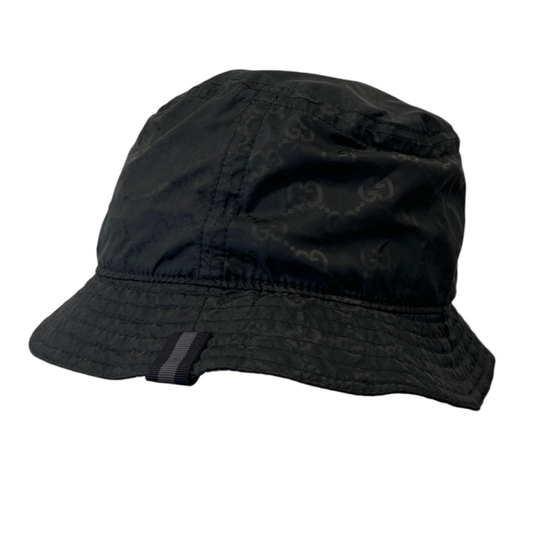 Men's GG Supreme Bucket Hat Black Size S
